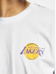 New Era T-paidat NBA Los Angeles Lakers Sleeve Taping valkoinen