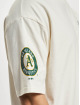 New Era T-paidat Heritage Backprint Oversized Oakland Athletics valkoinen
