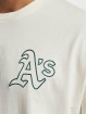 New Era T-paidat Heritage Backprint Oversized Oakland Athletics valkoinen