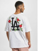 New Era T-paidat MLB Floral Graphic Oversized Los Angeles Dogders valkoinen