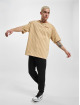 New Era t-shirt Pinstripe Oversized beige