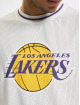 New Era T-shirt NBA Los Angeles Lakers Mesh Team Logo Oversized bianco