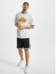New Era T-shirt NBA Los Angeles Lakers Mesh Team Logo Oversized bianco