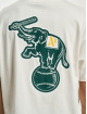 New Era T-shirt Heritage Backprint Oversized Oakland Athletics bianco