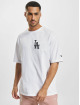New Era T-shirt MLB Floral Graphic Oversized Los Angeles Dogders bianco