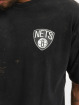 New Era T-Shirt NBA Brooklyn Nets Washed Pack Graphic OS black