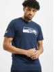 New Era T-Shirt Team Logo Seattle Seahawks blau