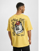 New Era T-shirt Heritage Graphic Oversized giallo