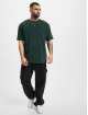 New Era t-shirt Oversized Pinstripe groen