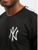 New Era T-Shirt MLB NY Yankees Sleeve Taping noir