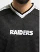 New Era T-Shirt NFL Las Vegas Raiders Contrast Panel Oversized noir