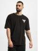 New Era T-Shirt NBA Chicago Bulls Distressed Graphic Oversized noir