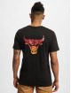 New Era T-Shirt NBA Chicago Bulls Back Body Water Print noir