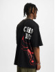 New Era T-Shirt NBA Chicago Bulls Half Logo noir
