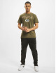 New Era t-shirt NFL Green Bay Packers Camo Wordmark olijfgroen