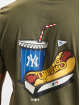 New Era T-Shirt MLB New York Yankees Stadium Food Graphic olive