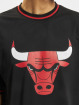 New Era T-Shirt NBA Chicago Bulls Mesh Team Logo Oversized schwarz