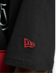 New Era T-Shirt NBA Chicago Bulls Half Logo schwarz