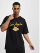 New Era T-shirt Script Oversized Mesh Los Angeles Lakers svart