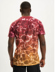 New Era T-Shirt New Era NBA Chicago Bulls Team Color Water Print weiß