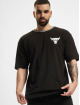 New Era t-shirt NBA Chicago Bulls Distressed Graphic Oversized zwart