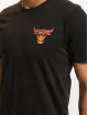 New Era t-shirt NBA Chicago Bulls Back Body Water Print zwart