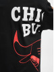 New Era t-shirt NBA Chicago Bulls Half Logo zwart
