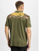 New Era T-Shirty NFL Green Bay Packers Camo Infill Oversized Mesh oliwkowy