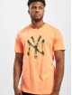 New Era T-Shirty MLB NY Yankees Infill Team Logo pomaranczowy