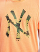 New Era T-Shirty MLB NY Yankees Infill Team Logo pomaranczowy