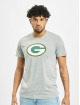 New Era T-Shirty Team Logo Green Bay Packers szary
