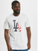New Era T-skjorter MLB Los Angeles Dodgers Infill Team Logo hvit