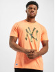 New Era T-skjorter MLB NY Yankees Infill Team Logo oransje