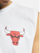 New Era Tank Tops NBA Chicago Bulls Left Chest Logo Sleeveless valkoinen