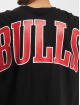 New Era Trika NBA Infill Logo Oversized Chicago Bulls čern