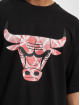 New Era Trika NBA Infill Logo Oversized Chicago Bulls čern