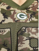 New Era Tričká NFL Green Bay Packers Camo Infill Oversized Mesh olivová