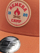 New Era Trucker Cap Ne Camp Patch orange