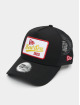 New Era trucker cap State Patch A Frame zwart