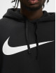 Nike Bluzy z kapturem Repeat Sw Flc Po czarny