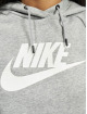 Nike Bluzy z kapturem Essntl Crop szary