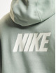 Nike Bluzy z kapturem Repeat Fleece Bb szary