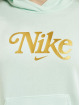 Nike Bluzy z kapturem Club Energy zielony