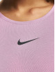 Nike Camiseta de manga larga W Nsw Crop Tape fucsia