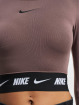 Nike Camiseta de manga larga Nsw Crop marrón