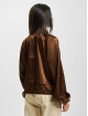 Nike Chaqueta de entretiempo W Nsw Air Satin marrón