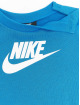 Nike Dresy Elevated Trims Crew niebieski