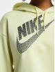 Nike Felpa con cappuccio W Nsw Fleece verde