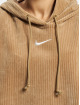 Nike Hoodie Crop beige