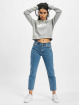 Nike Hoodie Essntl Crop grey